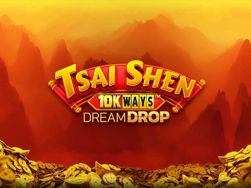 Arte do jogo Tsai Shen 10K Ways para evento de eSports